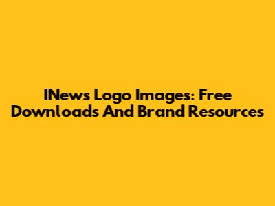 INews Logo Images: Free Downloads And Brand Resources