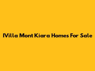 IVilla Mont Kiara Homes For Sale