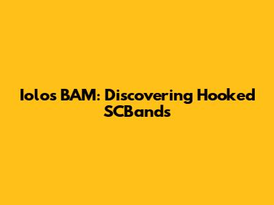 Iolos BAM: Discovering Hooked SCBands