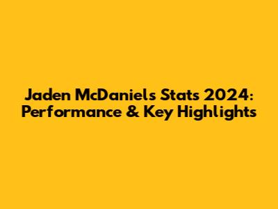 Jaden McDaniels Stats 2024: Performance & Key Highlights