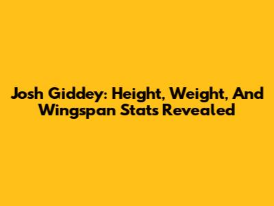 Josh Giddey: Height, Weight, And Wingspan Stats Revealed