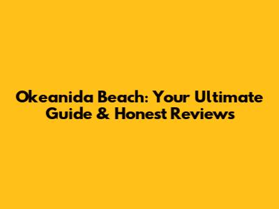 Okeanida Beach: Your Ultimate Guide & Honest Reviews