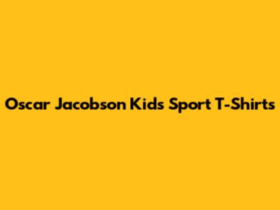 Oscar Jacobson Kids' Sport T-Shirts