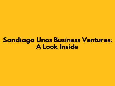 Sandiaga Uno's Business Ventures: A Look Inside